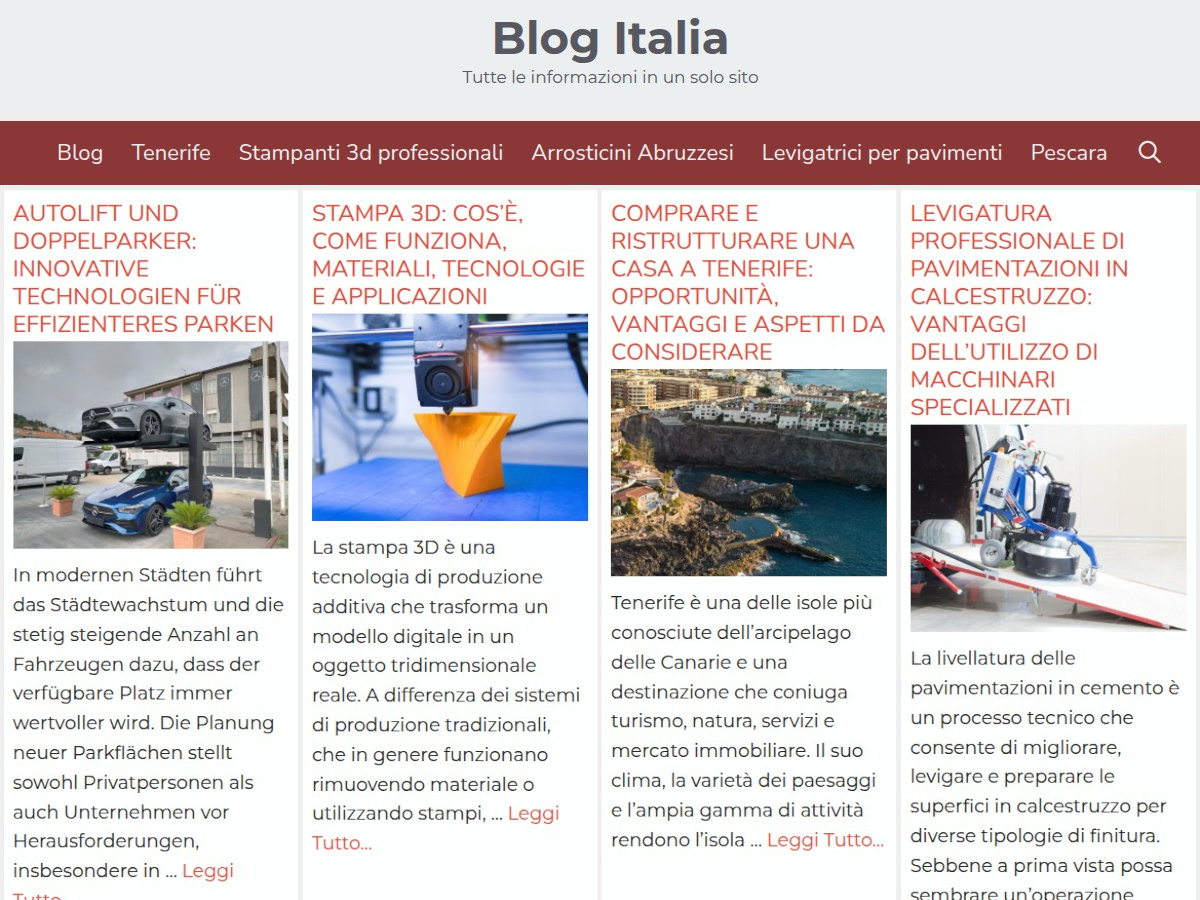 Blog Italia e le eccellenze produttive delle imprese abruzzesi